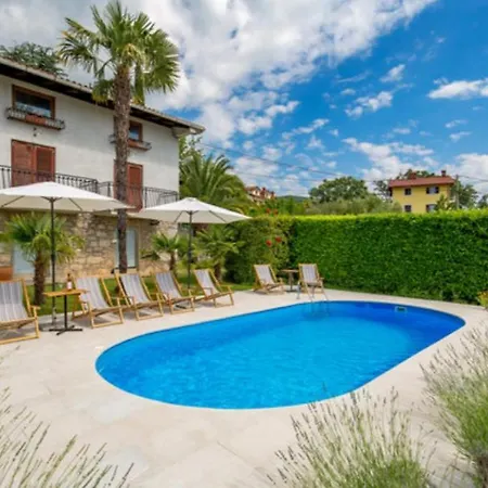 Sablic - Opatija-ika, In Middle Of Olive Garden With A Beautiful Pool Apartment Ika